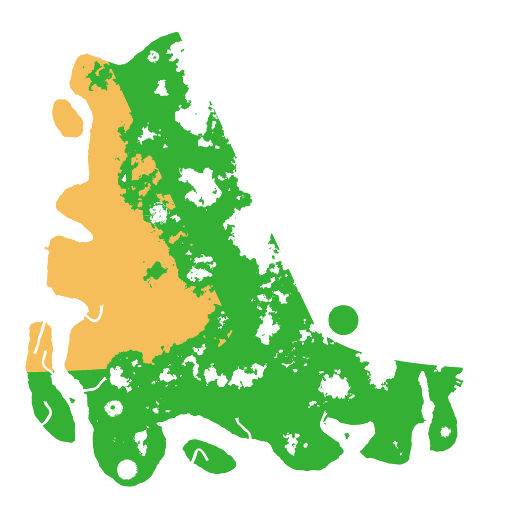 Biome Rust Map: Procedural Map, Size: 4500, Seed: 503