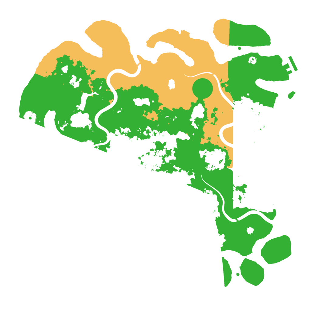 Biome Rust Map: Procedural Map, Size: 4000, Seed: 6042023