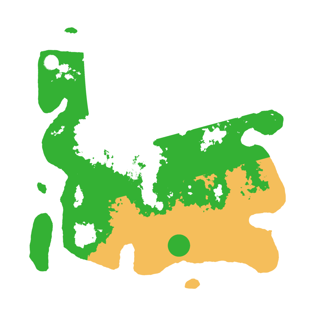 Biome Rust Map: Barren, Size: 3700, Seed: 887358667