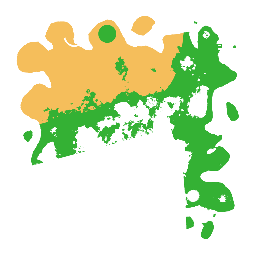 Biome Rust Map: Procedural Map, Size: 3750, Seed: 215421