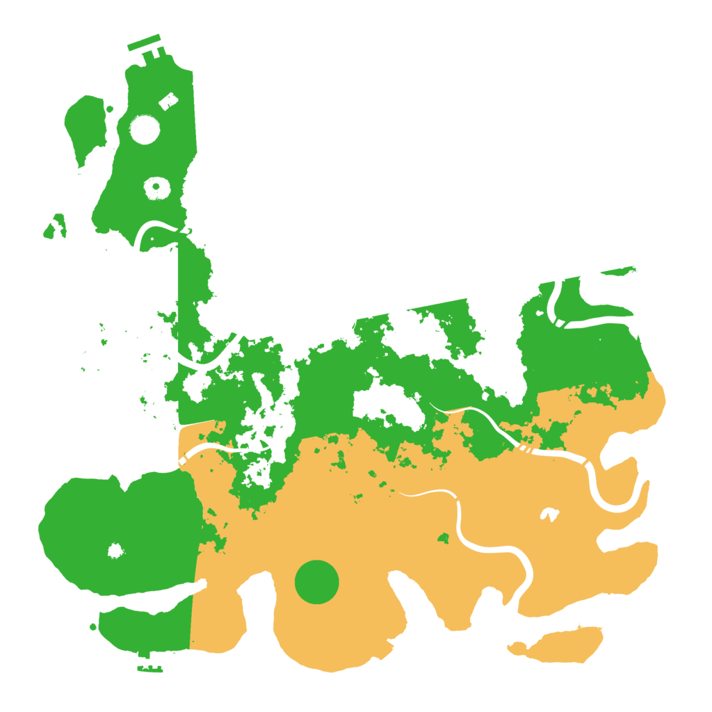 Biome Rust Map: Procedural Map, Size: 4250, Seed: 482760241