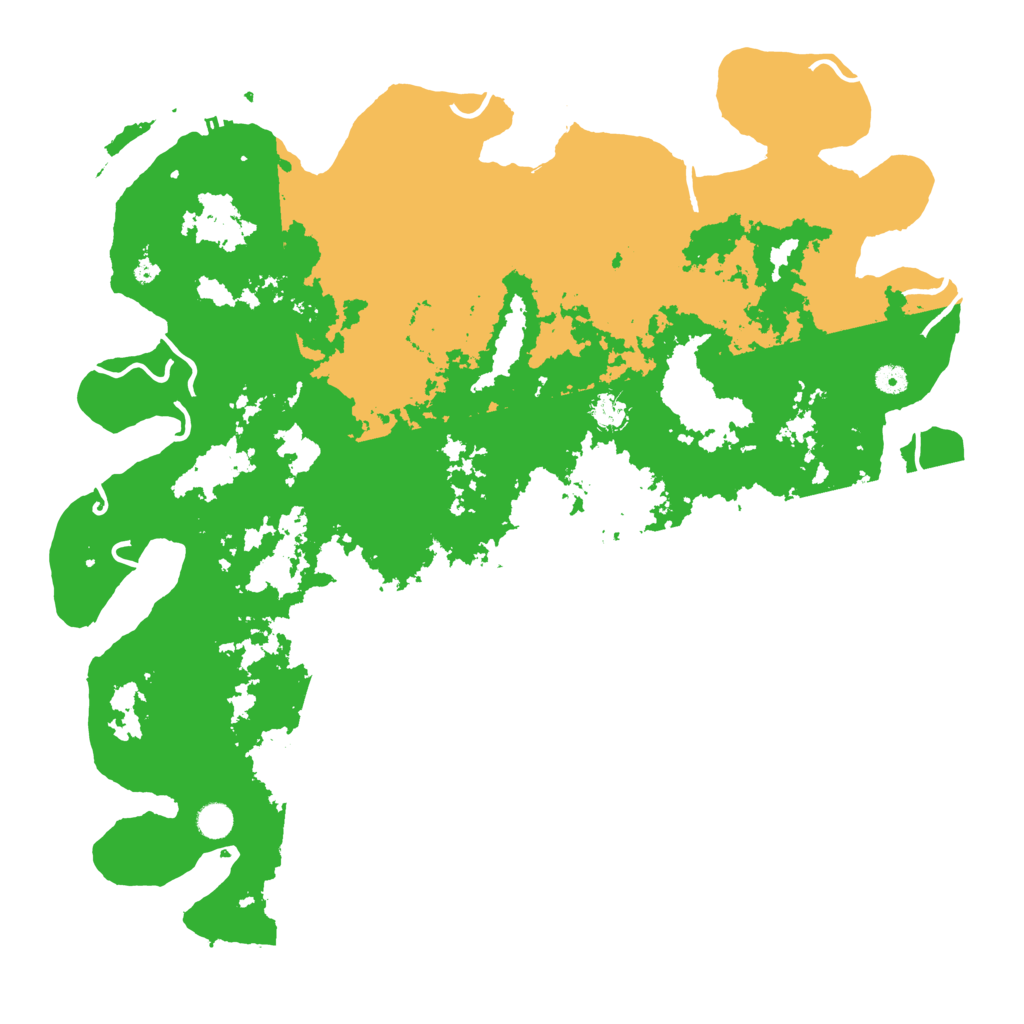 Biome Rust Map: Procedural Map, Size: 5000, Seed: 32280609