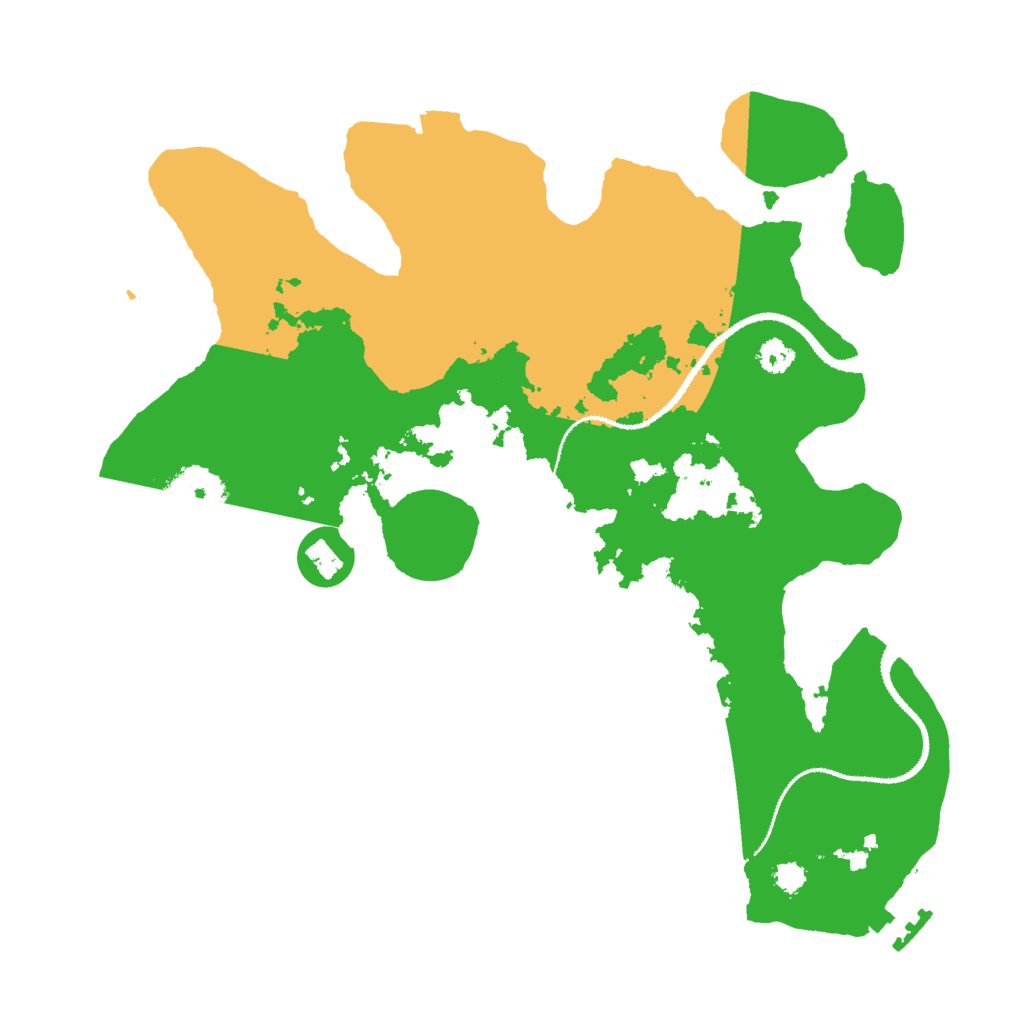 Biome Rust Map: Procedural Map, Size: 3000, Seed: 1003120014