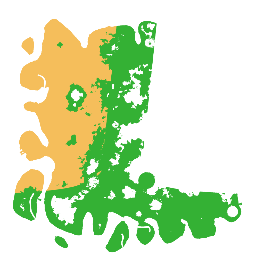 Biome Rust Map: Procedural Map, Size: 4250, Seed: 2007019532