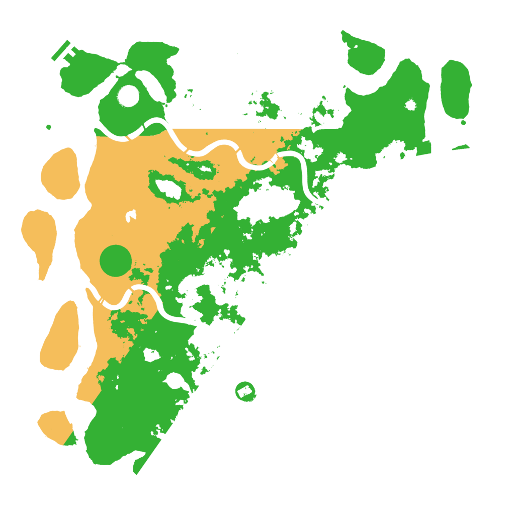 Biome Rust Map: Procedural Map, Size: 4250, Seed: 2111494253