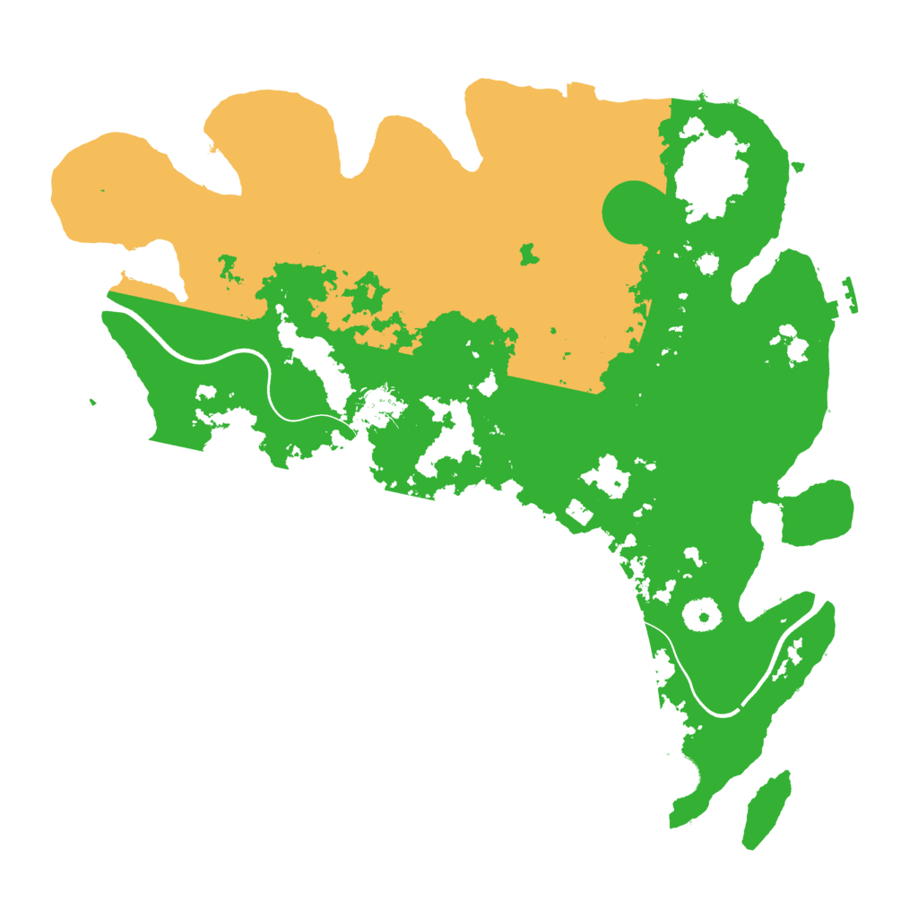 Biome Rust Map: Procedural Map, Size: 3800, Seed: 1003120014