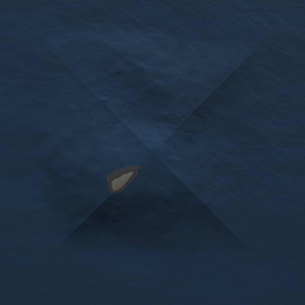 Rust Map: Procedural Map, Size: 1000, Seed: 37251, 3 Monuments