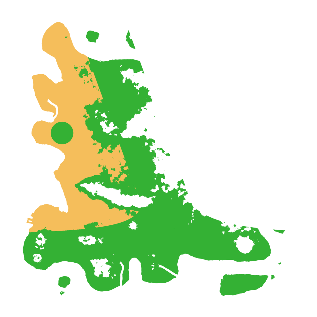 Biome Rust Map: Procedural Map, Size: 3720, Seed: 1549651168