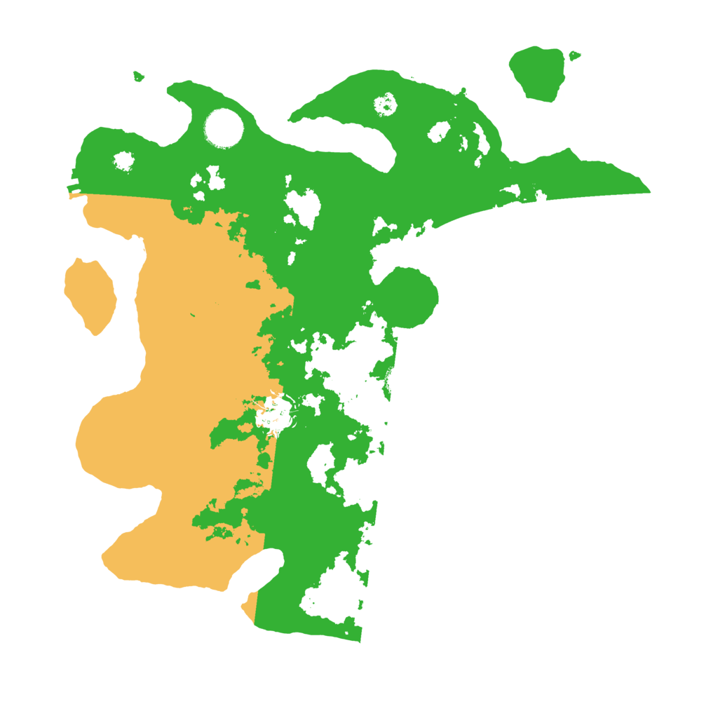 Biome Rust Map: Procedural Map, Size: 3250, Seed: 31623021