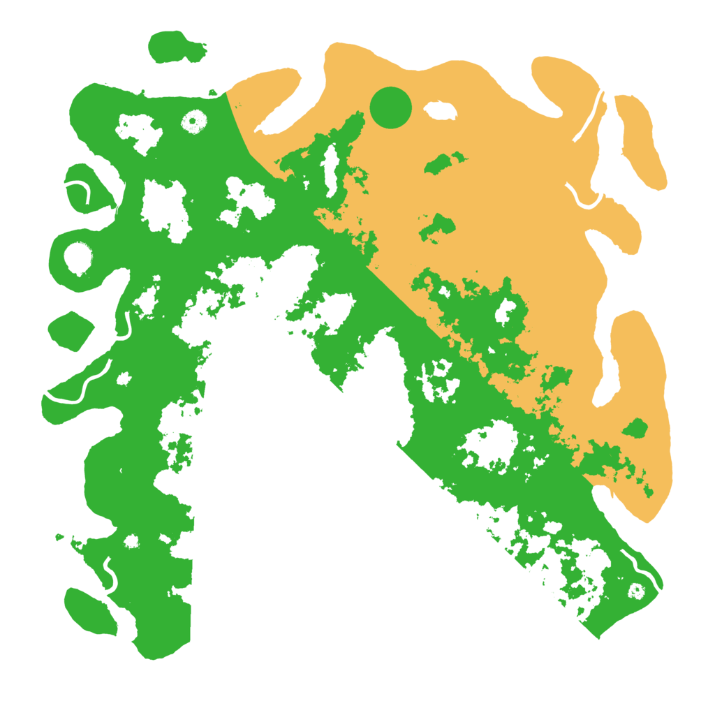 Biome Rust Map: Procedural Map, Size: 4500, Seed: 565719674