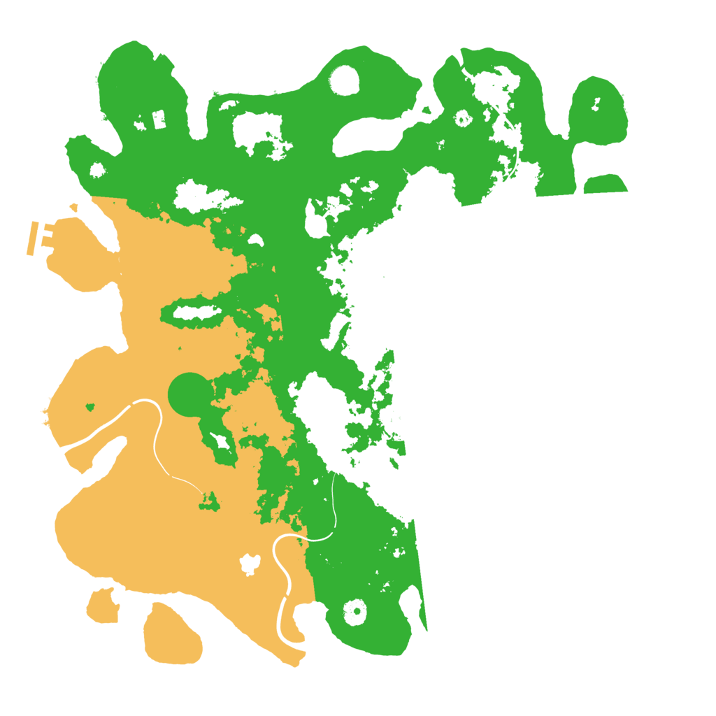 Biome Rust Map: Procedural Map, Size: 4250, Seed: 787878755