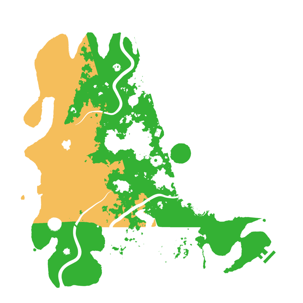 Biome Rust Map: Procedural Map, Size: 4000, Seed: 245623802
