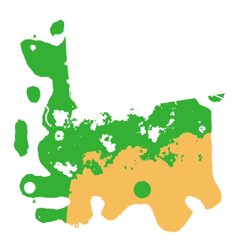 Biome Rust Map: Procedural Map, Size: 3750, Seed: 127832