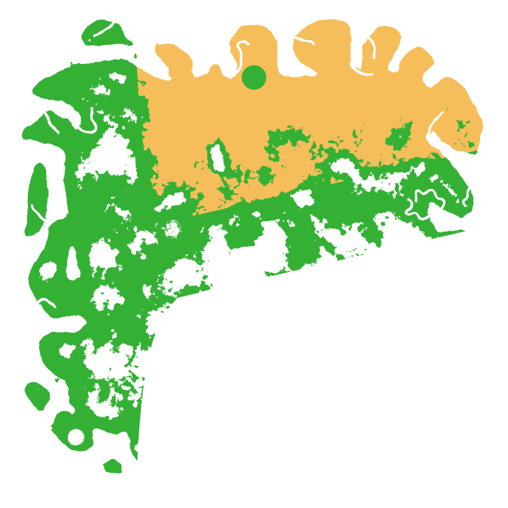 Biome Rust Map: Procedural Map, Size: 5500, Seed: 175010