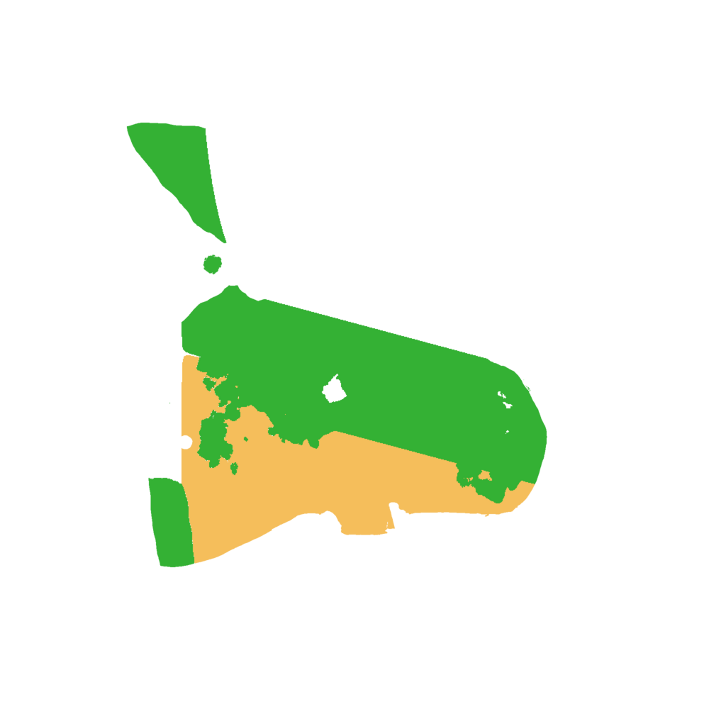 Biome Rust Map: Procedural Map, Size: 1600, Seed: 190