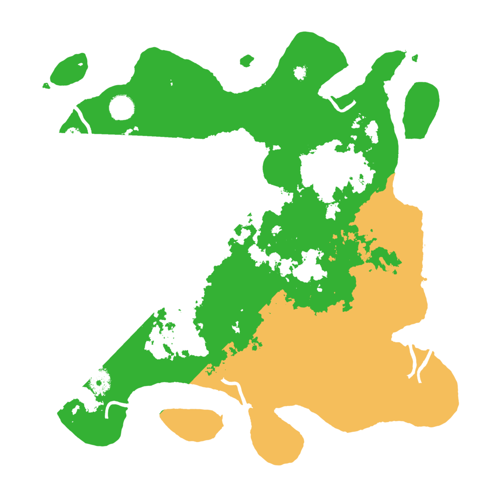 Biome Rust Map: Procedural Map, Size: 3500, Seed: 1572918154