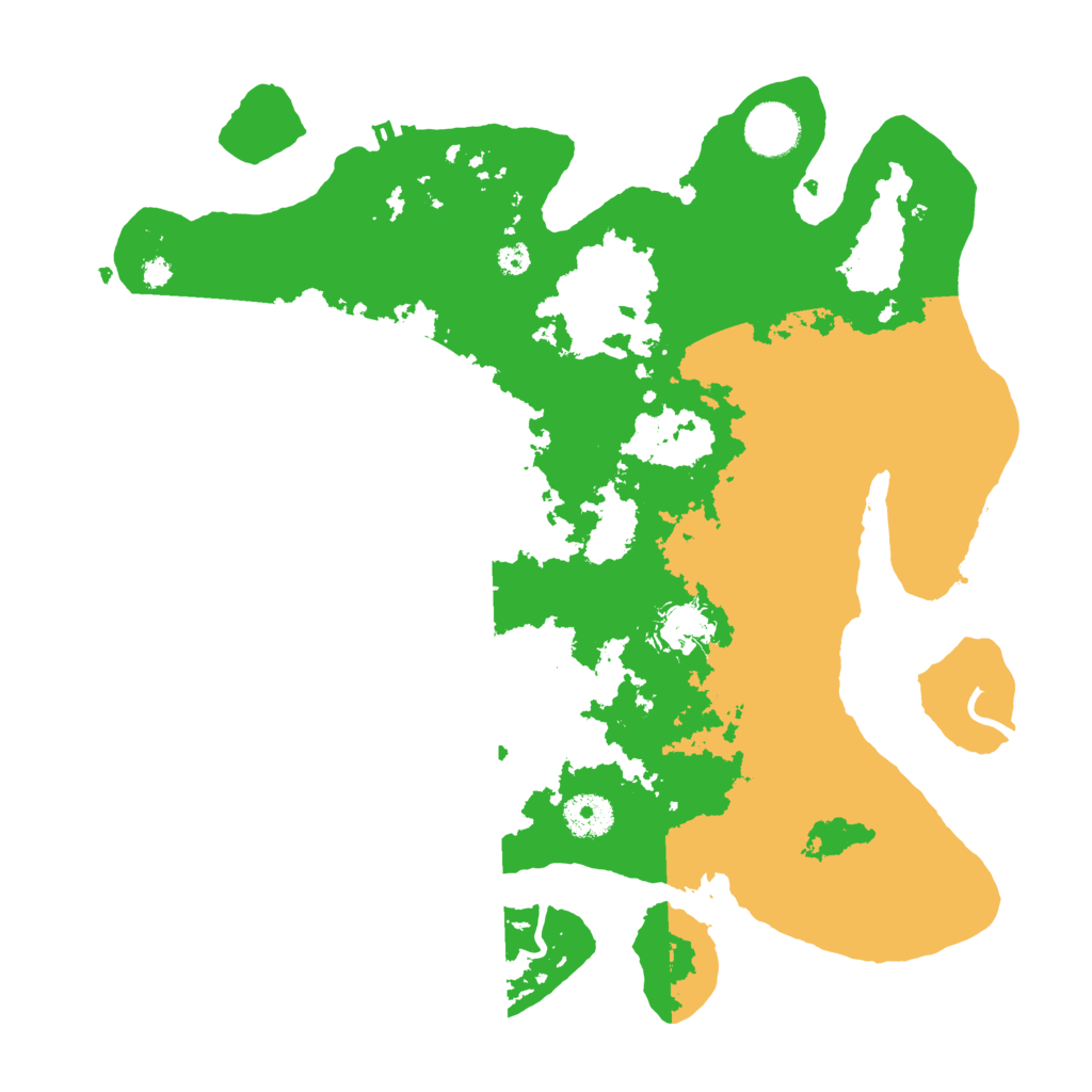 Biome Rust Map: Procedural Map, Size: 3500, Seed: 1523478224