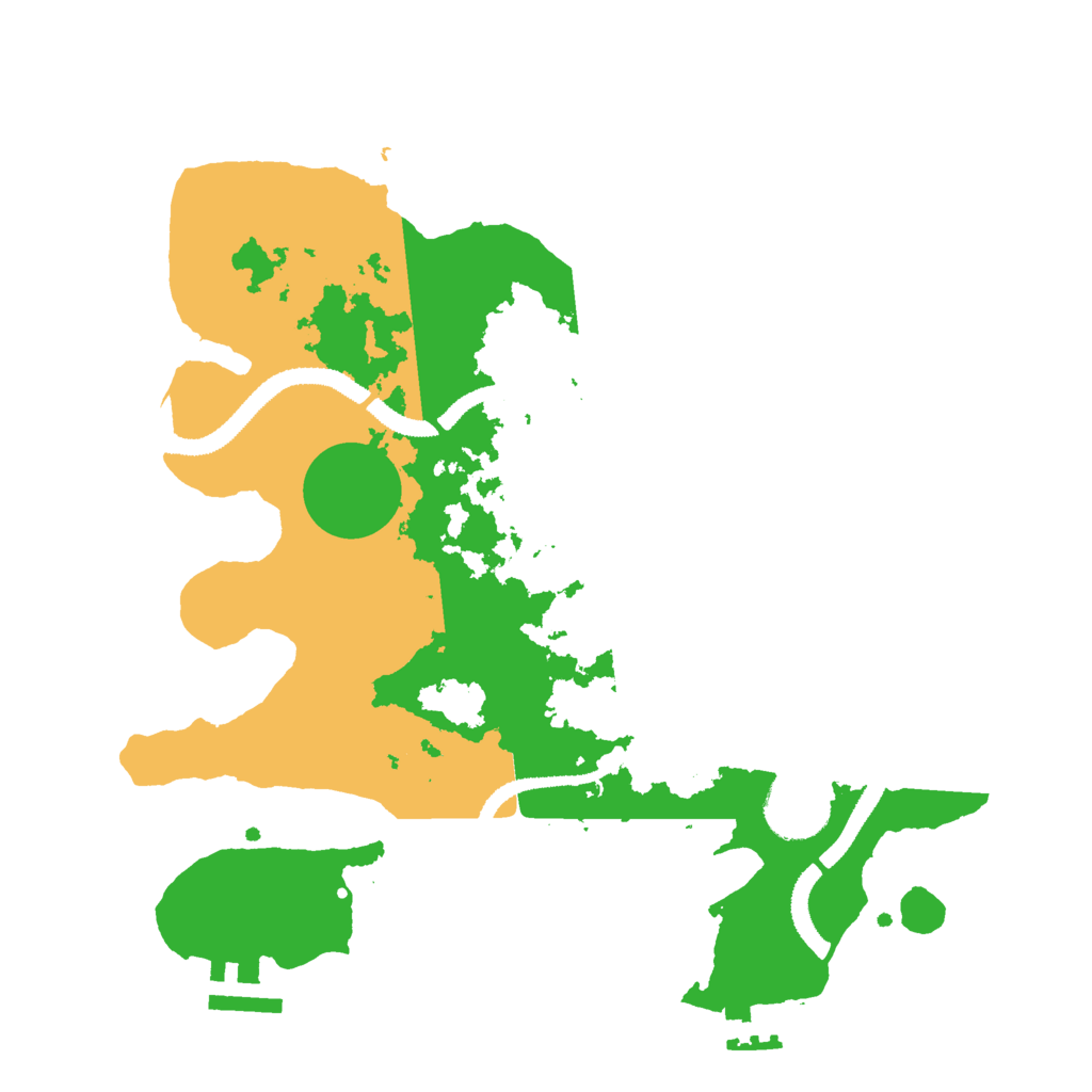Biome Rust Map: Procedural Map, Size: 3000, Seed: 1320091316