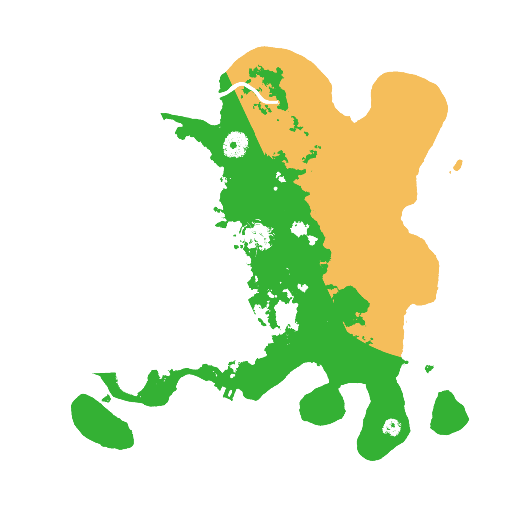 Biome Rust Map: Procedural Map, Size: 3000, Seed: 10402910