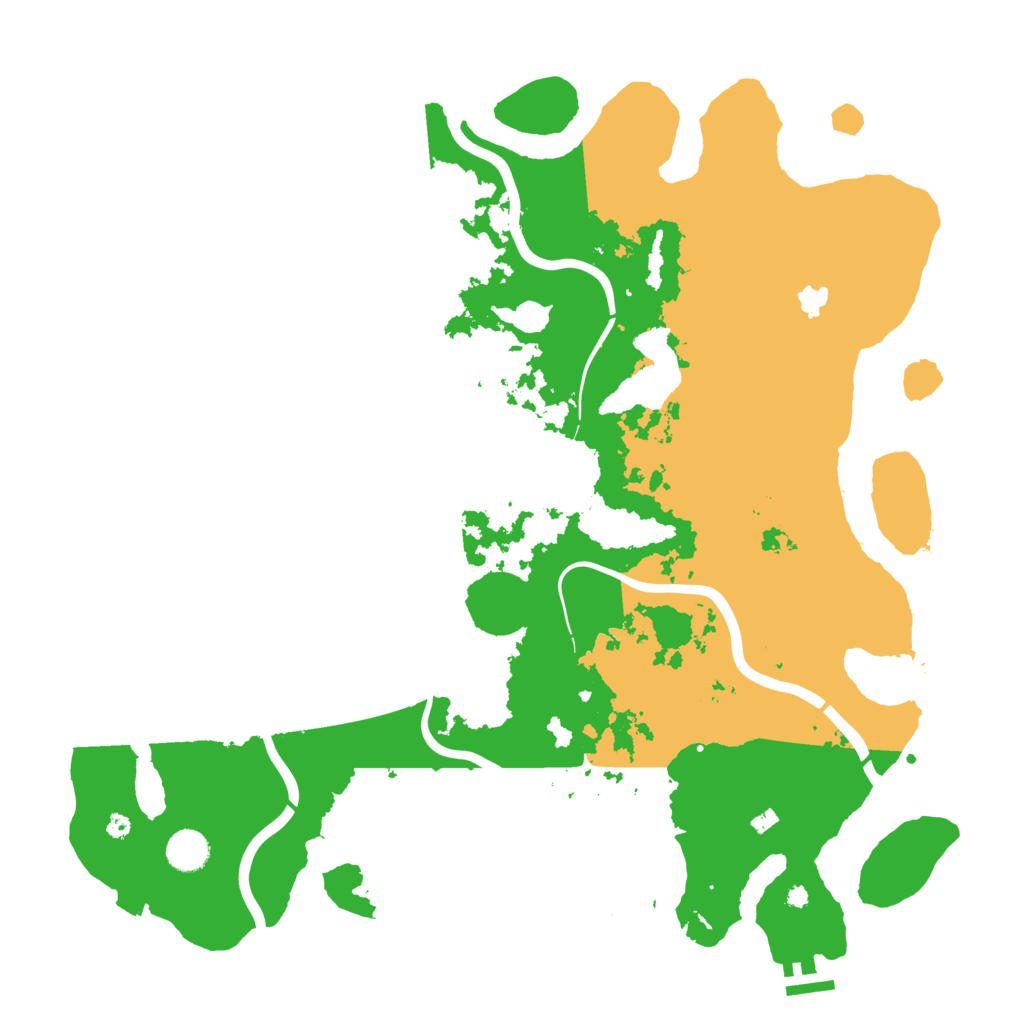 Biome Rust Map: Procedural Map, Size: 4250, Seed: 180385834