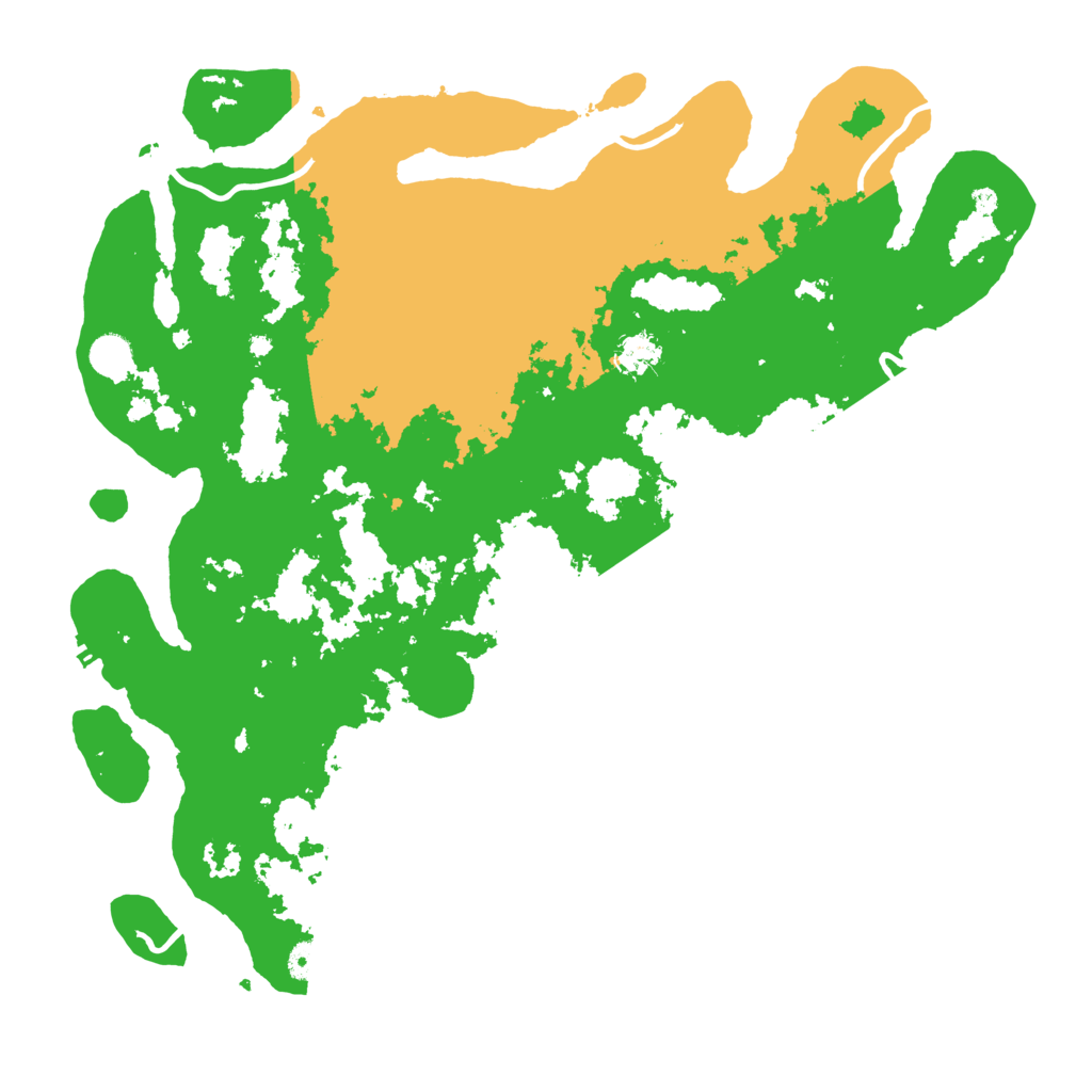 Biome Rust Map: Procedural Map, Size: 4500, Seed: 578627550