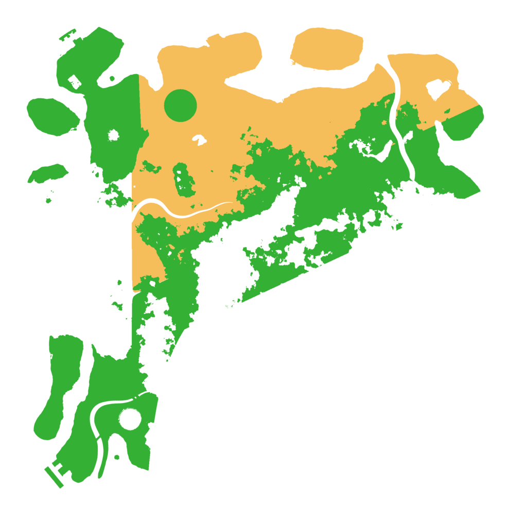 Biome Rust Map: Procedural Map, Size: 4250, Seed: 1869082673