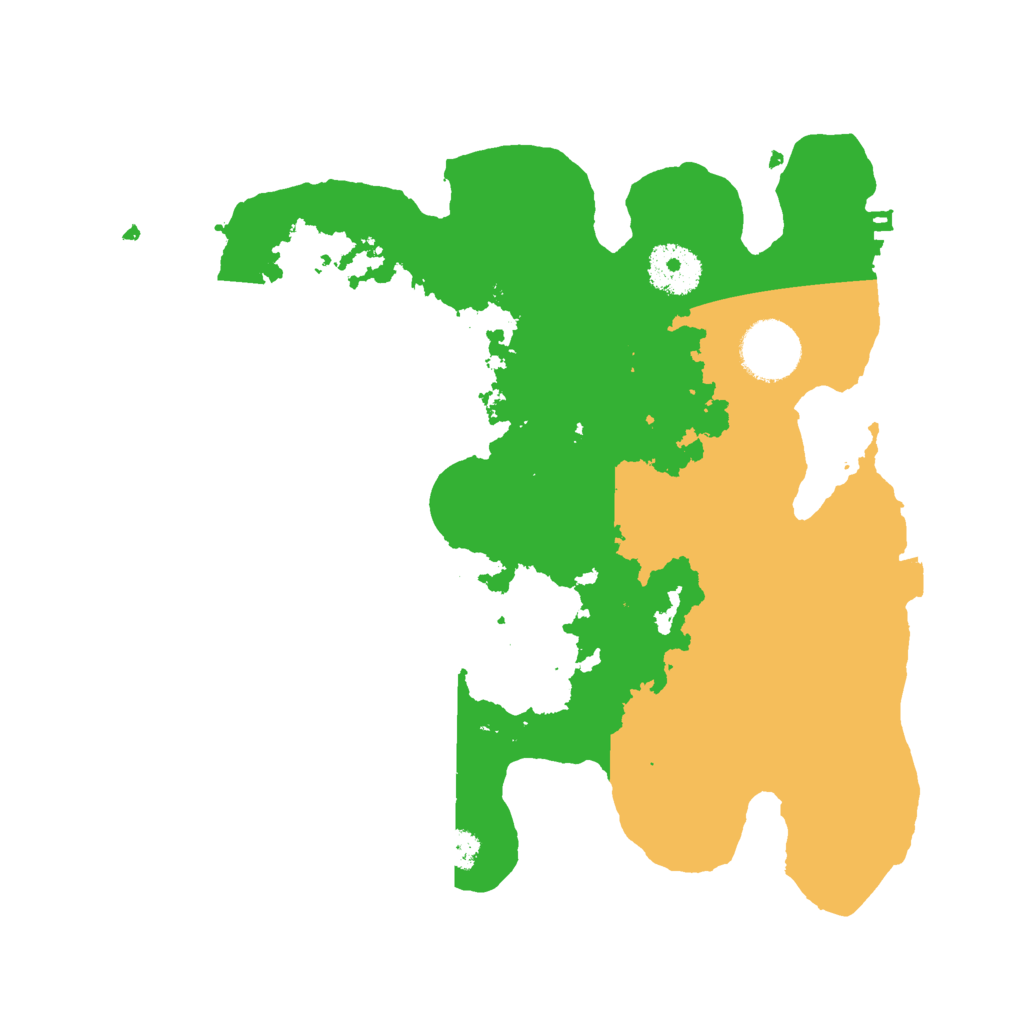 Biome Rust Map: Procedural Map, Size: 3000, Seed: 28870