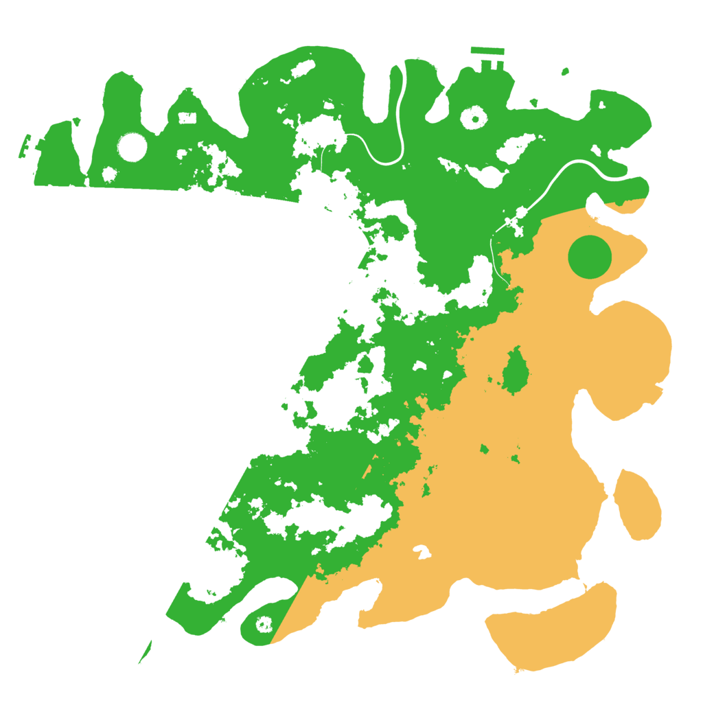 Biome Rust Map: Procedural Map, Size: 4250, Seed: 1760522678