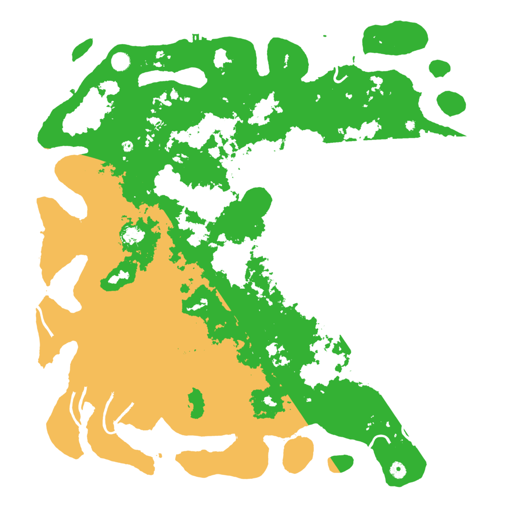 Biome Rust Map: Procedural Map, Size: 4800, Seed: 1654564628