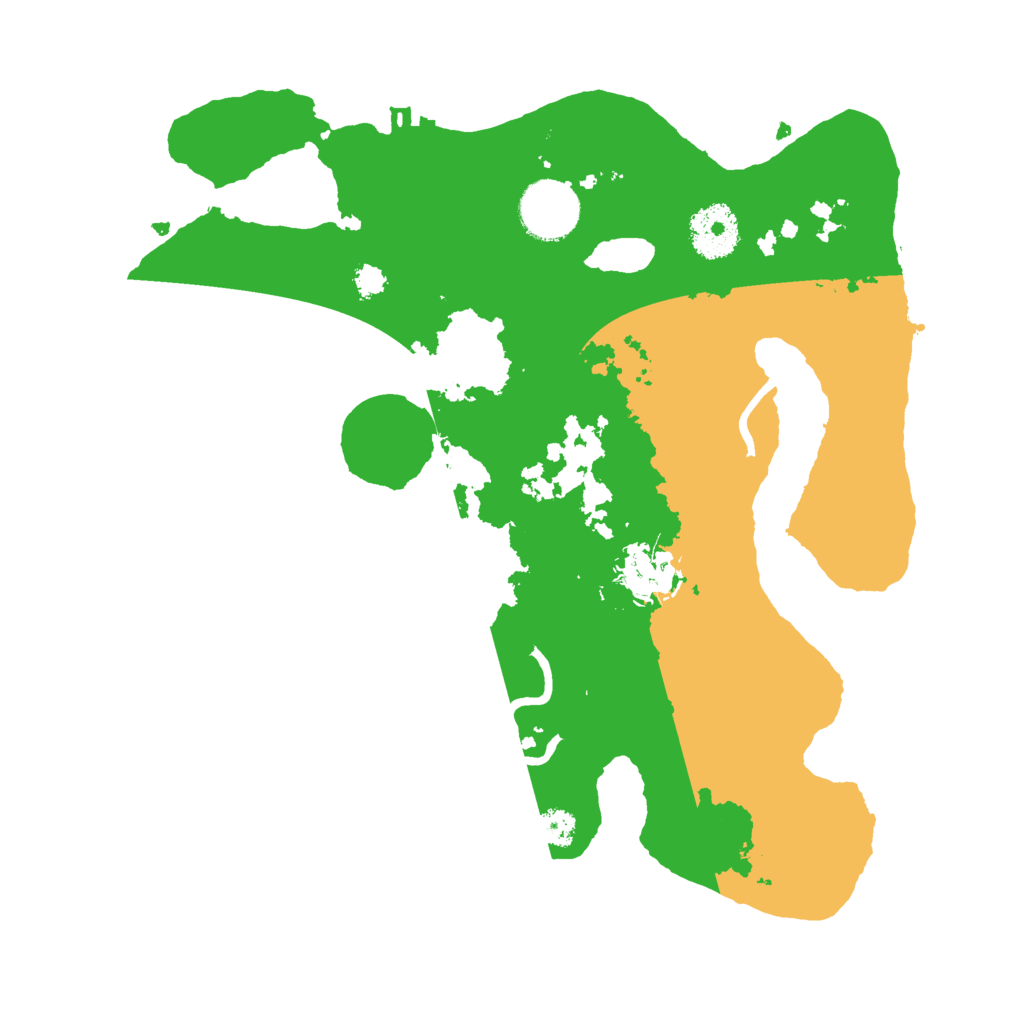 Biome Rust Map: Procedural Map, Size: 3000, Seed: 1294