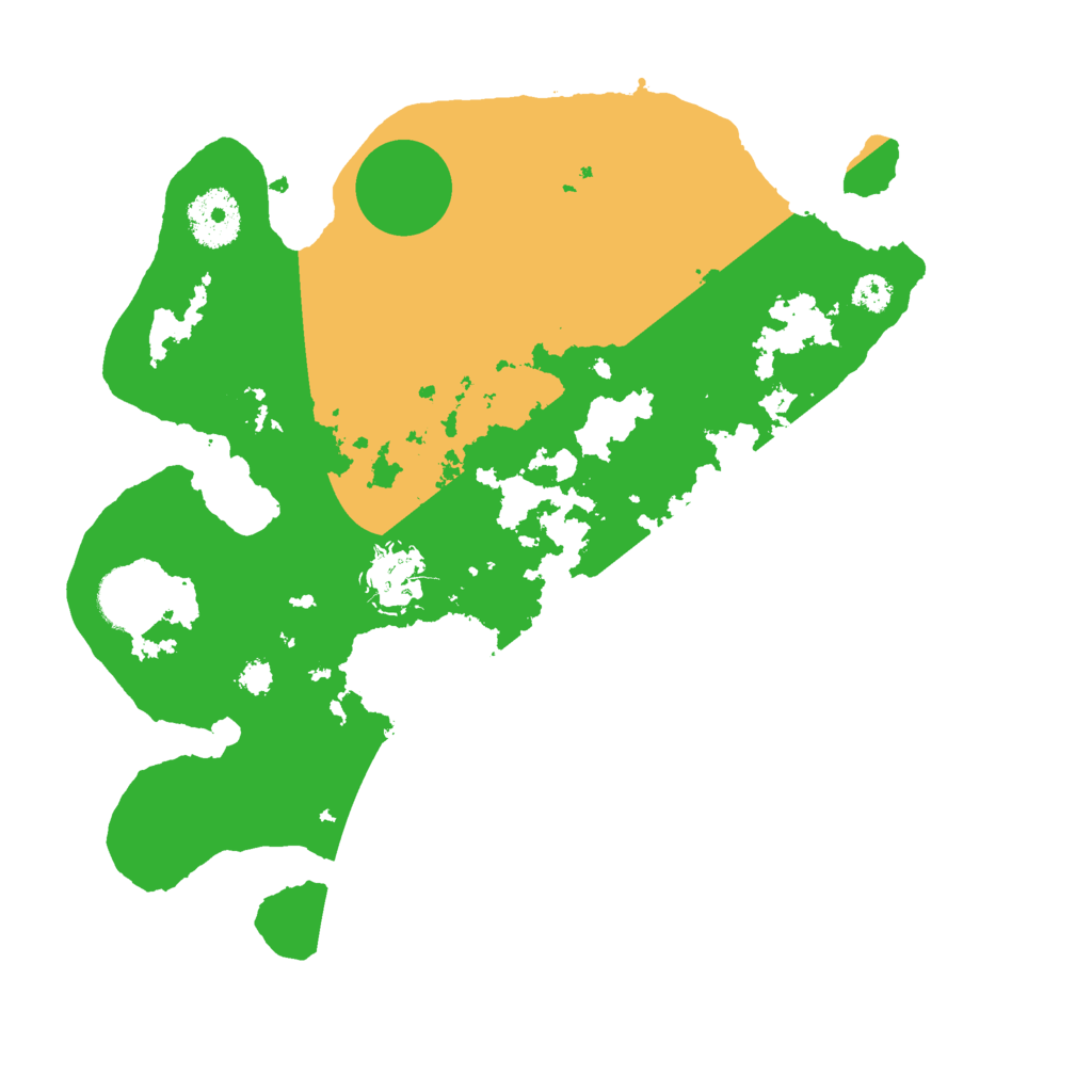 Biome Rust Map: Procedural Map, Size: 3000, Seed: 320711