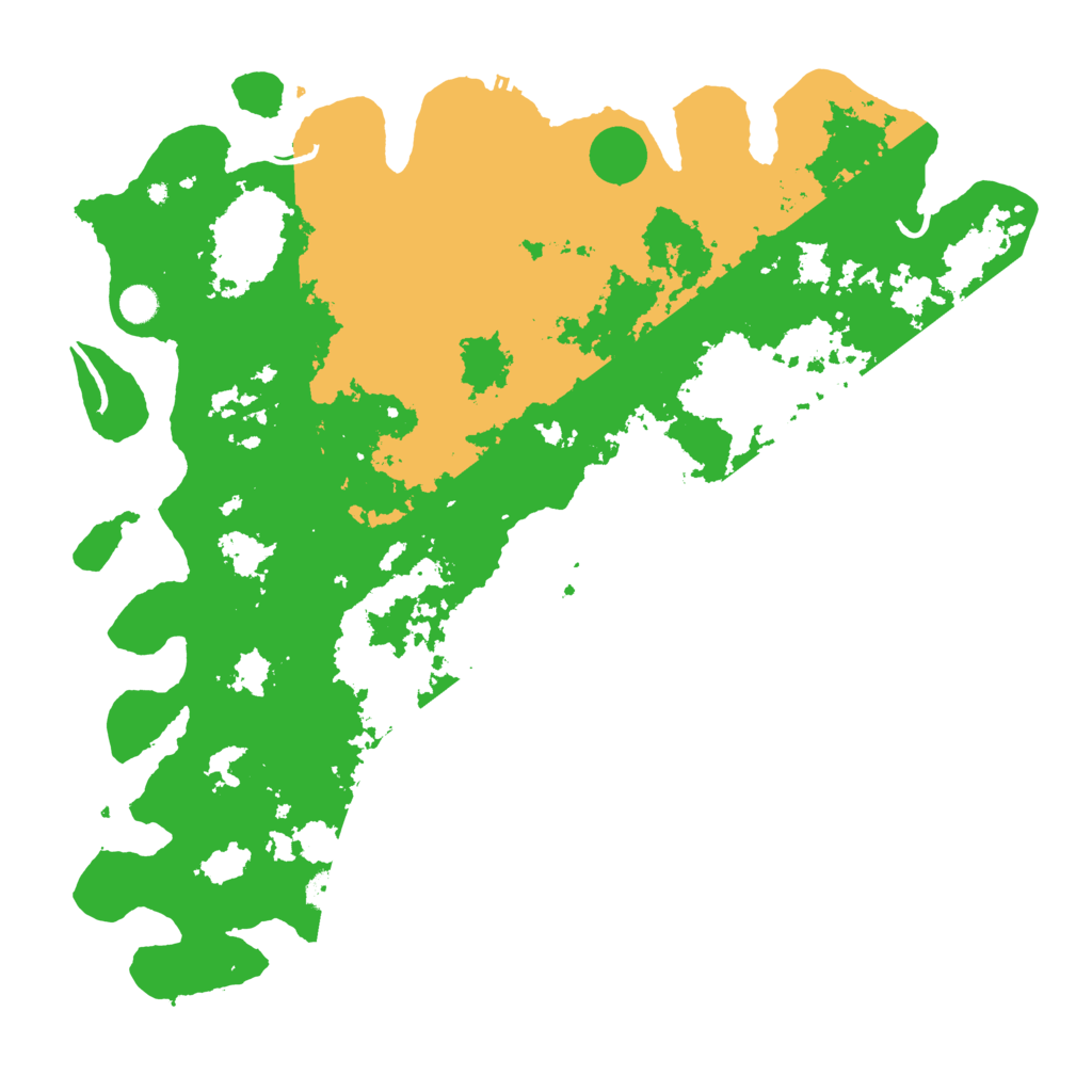 Biome Rust Map: Procedural Map, Size: 5000, Seed: 3421342