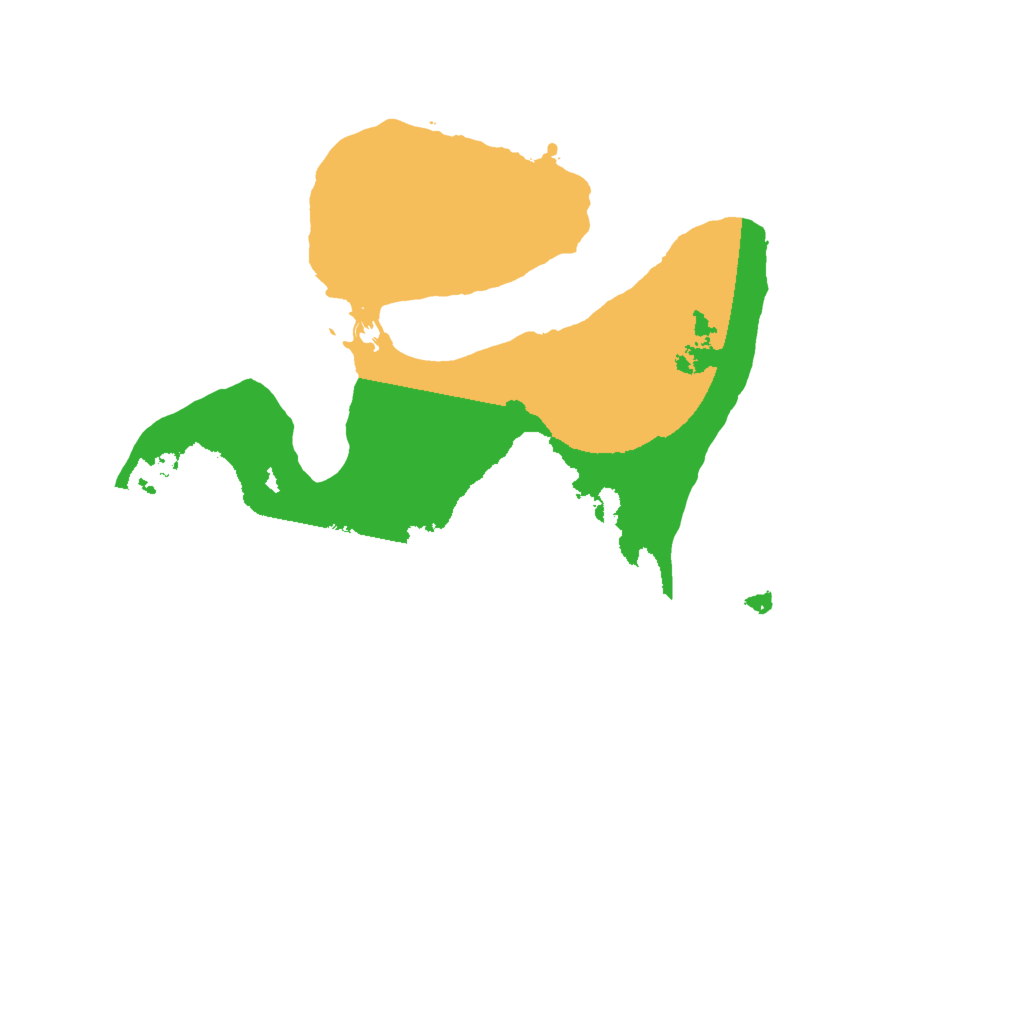 Biome Rust Map: Procedural Map, Size: 2000, Seed: 180055