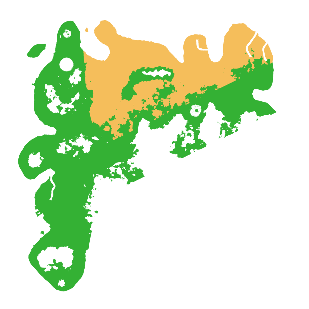 Biome Rust Map: Procedural Map, Size: 4000, Seed: 1172887670