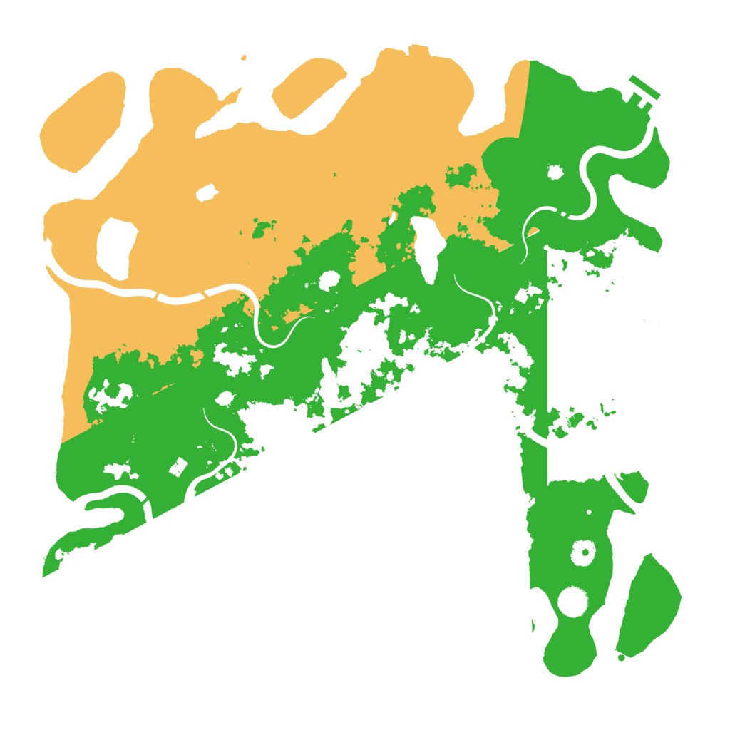 Biome Rust Map: Procedural Map, Size: 4250, Seed: 1835902