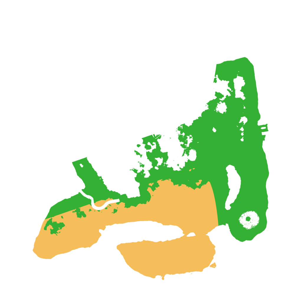 Biome Rust Map: Procedural Map, Size: 2500, Seed: 1572322517