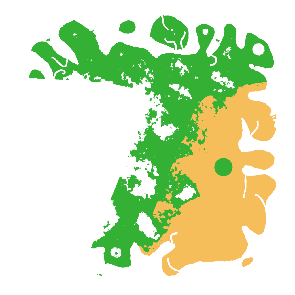 Biome Rust Map: Procedural Map, Size: 4300, Seed: 50118