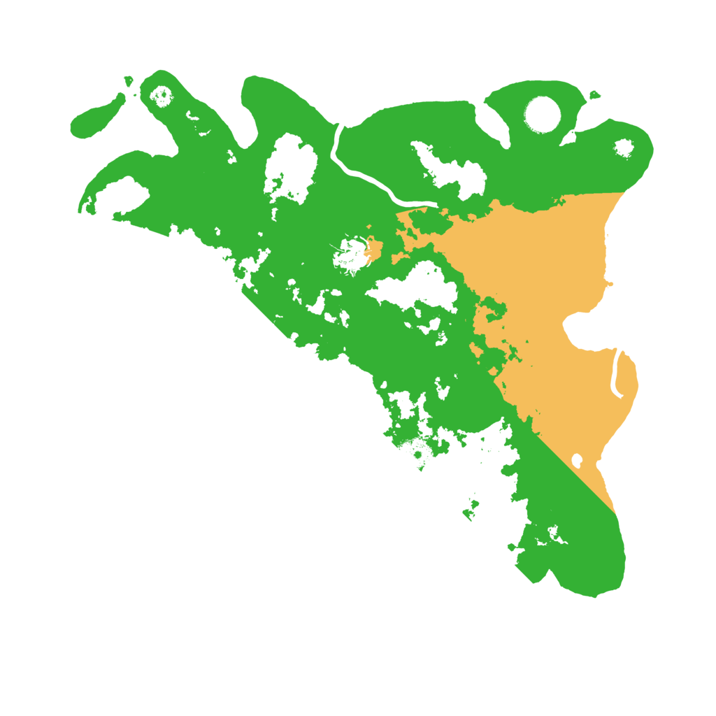 Biome Rust Map: Procedural Map, Size: 3500, Seed: 2047619652