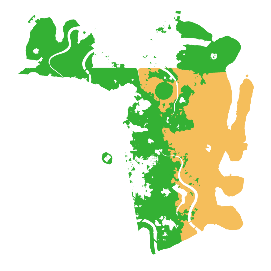 Biome Rust Map: Procedural Map, Size: 4250, Seed: 259721532