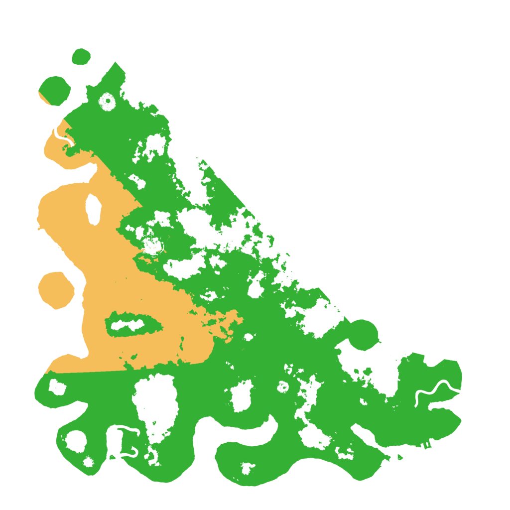 Biome Rust Map: Procedural Map, Size: 4500, Seed: 674103217