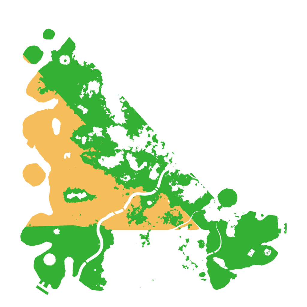 Biome Rust Map: Procedural Map, Size: 4500, Seed: 674103217