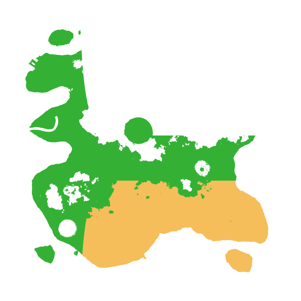 Biome Rust Map: Procedural Map, Size: 3000, Seed: 2135182987