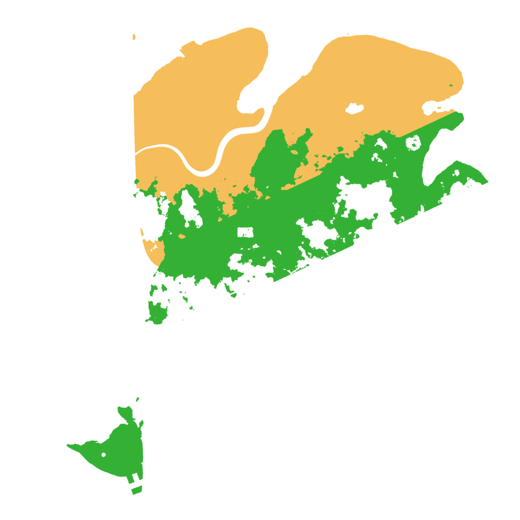Biome Rust Map: Procedural Map, Size: 3500, Seed: 705629873
