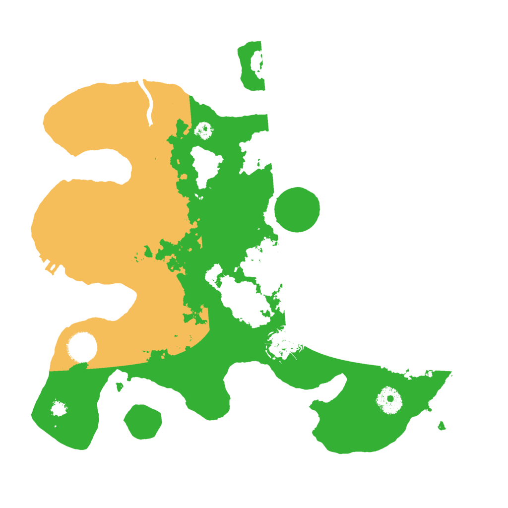 Biome Rust Map: Procedural Map, Size: 3000, Seed: 174962506