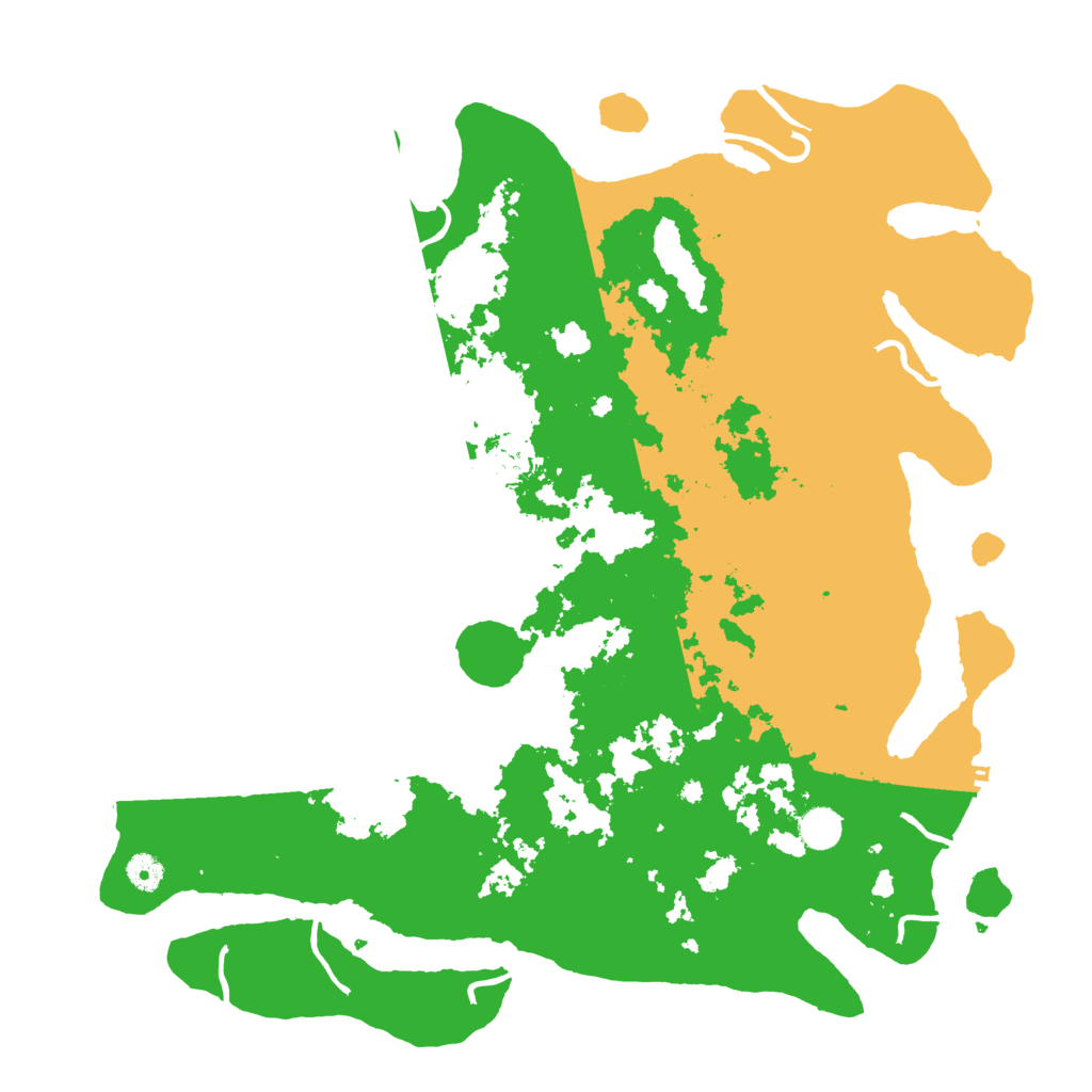 Biome Rust Map: Procedural Map, Size: 4500, Seed: 2042542908