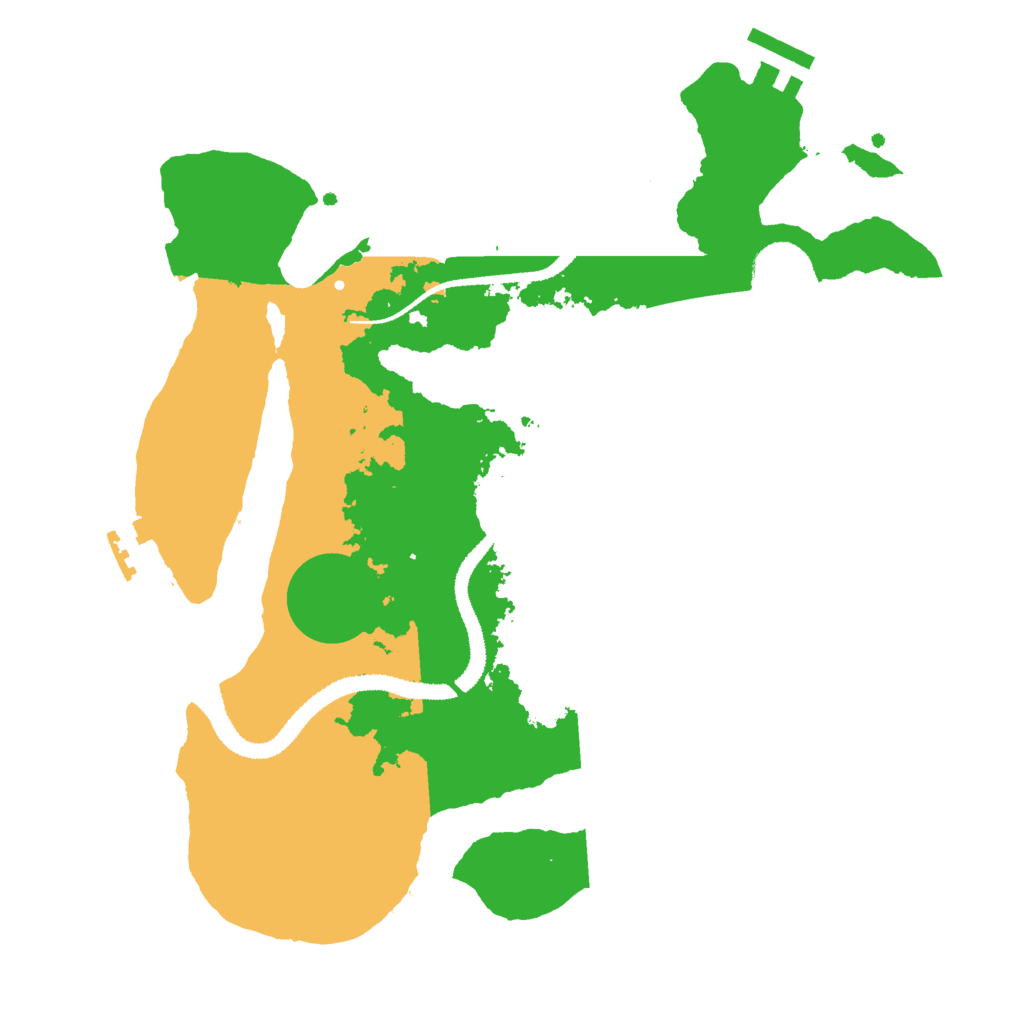 Biome Rust Map: Procedural Map, Size: 3000, Seed: 1533195538