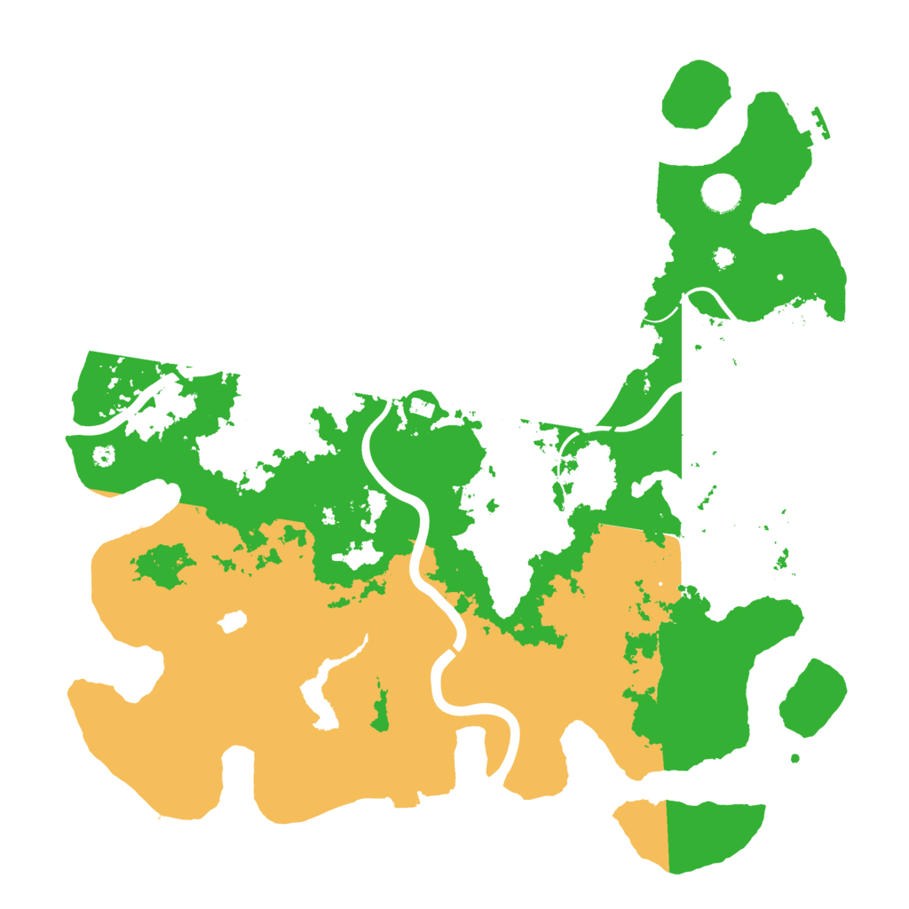 Biome Rust Map: Procedural Map, Size: 4096, Seed: 208310466
