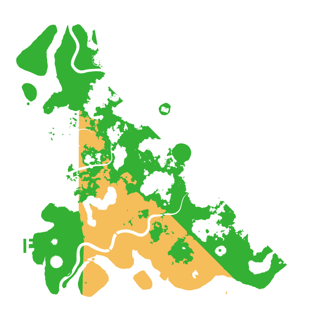 Biome Rust Map: Procedural Map, Size: 4500, Seed: 1101233834