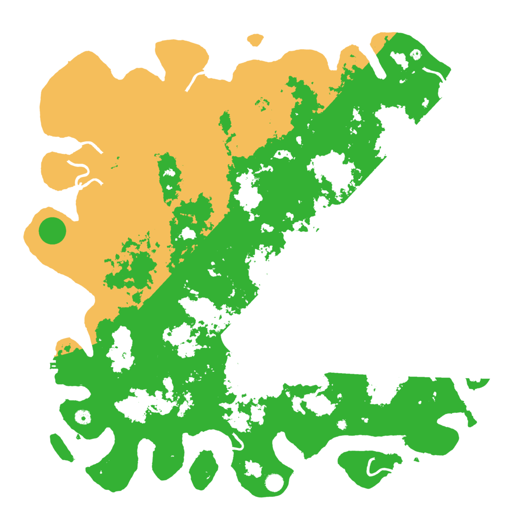 Biome Rust Map: Procedural Map, Size: 5000, Seed: 1560475506