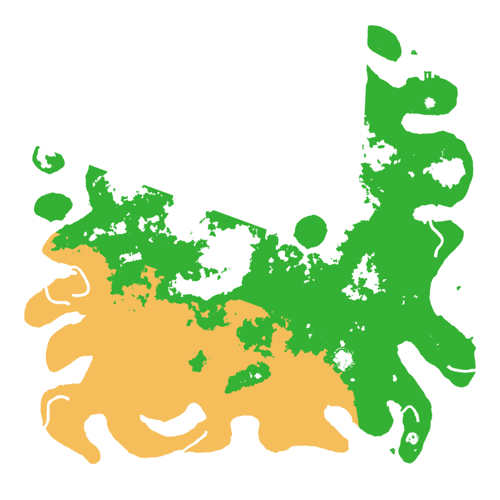 Biome Rust Map: Procedural Map, Size: 4250, Seed: 999633
